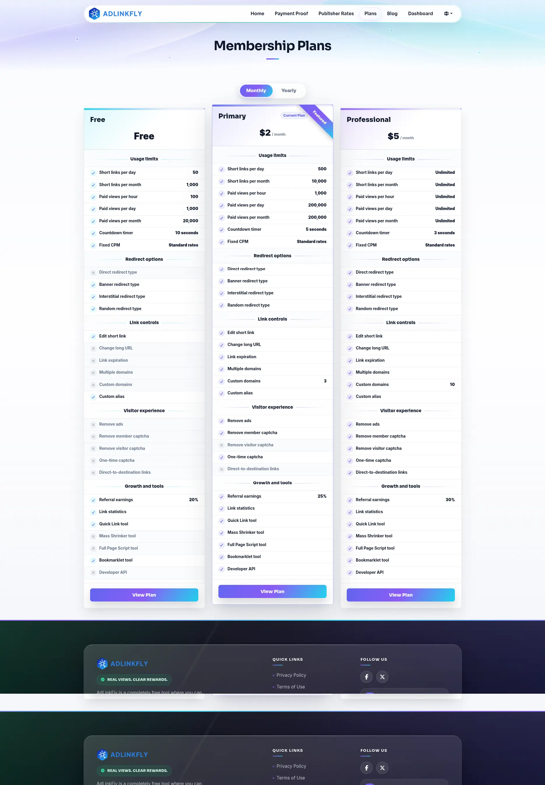 AdLinkFly - Monetized URL Shortener screenshot 4 of 7