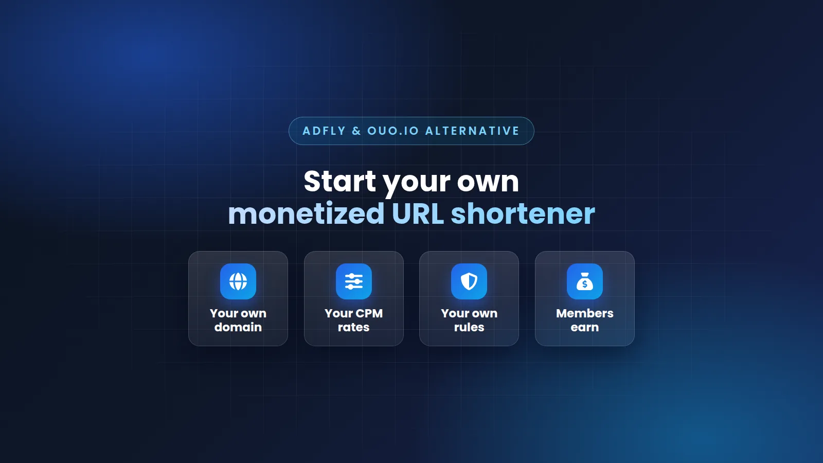 AdFly and ouo.io Alternative: Start Your Own Monetized URL Shortener